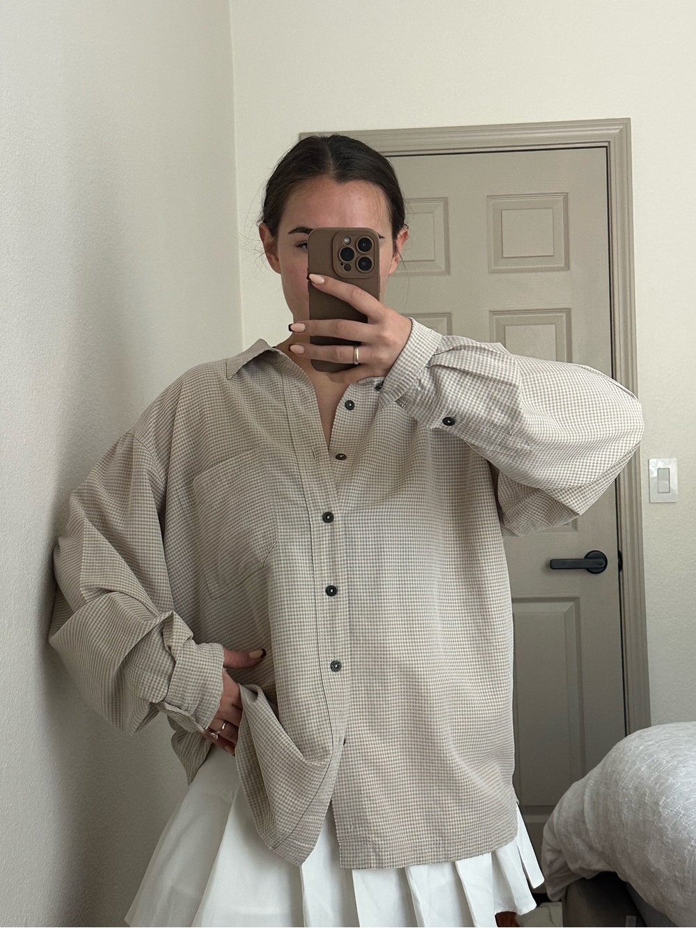 Vintage oversized button down
